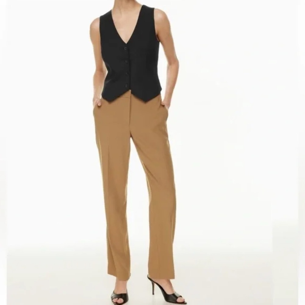 Babaton Atalier Tan Trousers